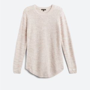 Elbow patch sweater